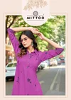 Rasika By Mittoo Rayon Handwork Kurti With Bottom Wholesalers In Surat